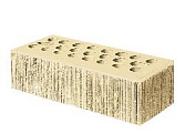 Кирпич - Облицовочный кирпич Облицовочный Евро : М-150 размером 85x250x65. Цвет белый, производство Керма кирпичный завод 